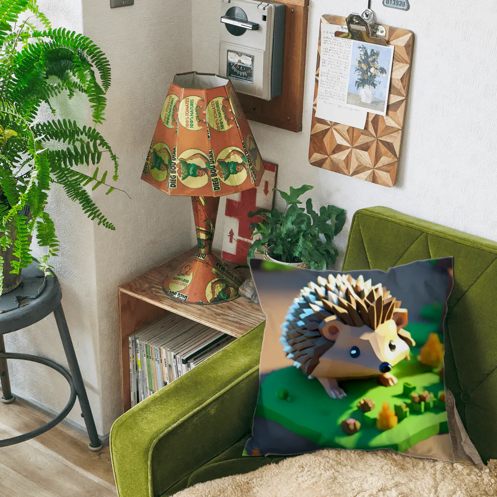 himatoroのマイクラ的なハリネズミ Cushion