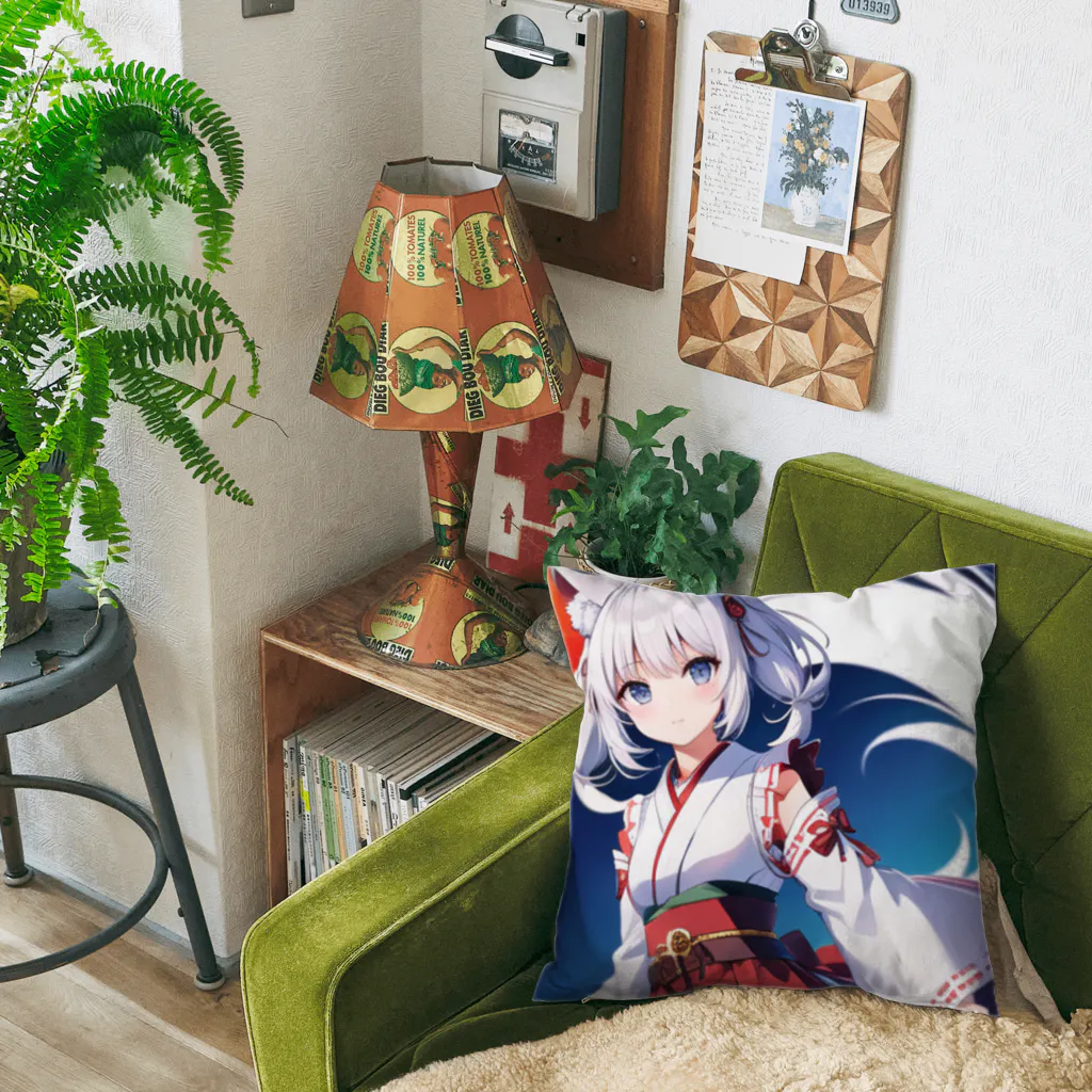 那須モバイル店のけもっ娘 Cushion