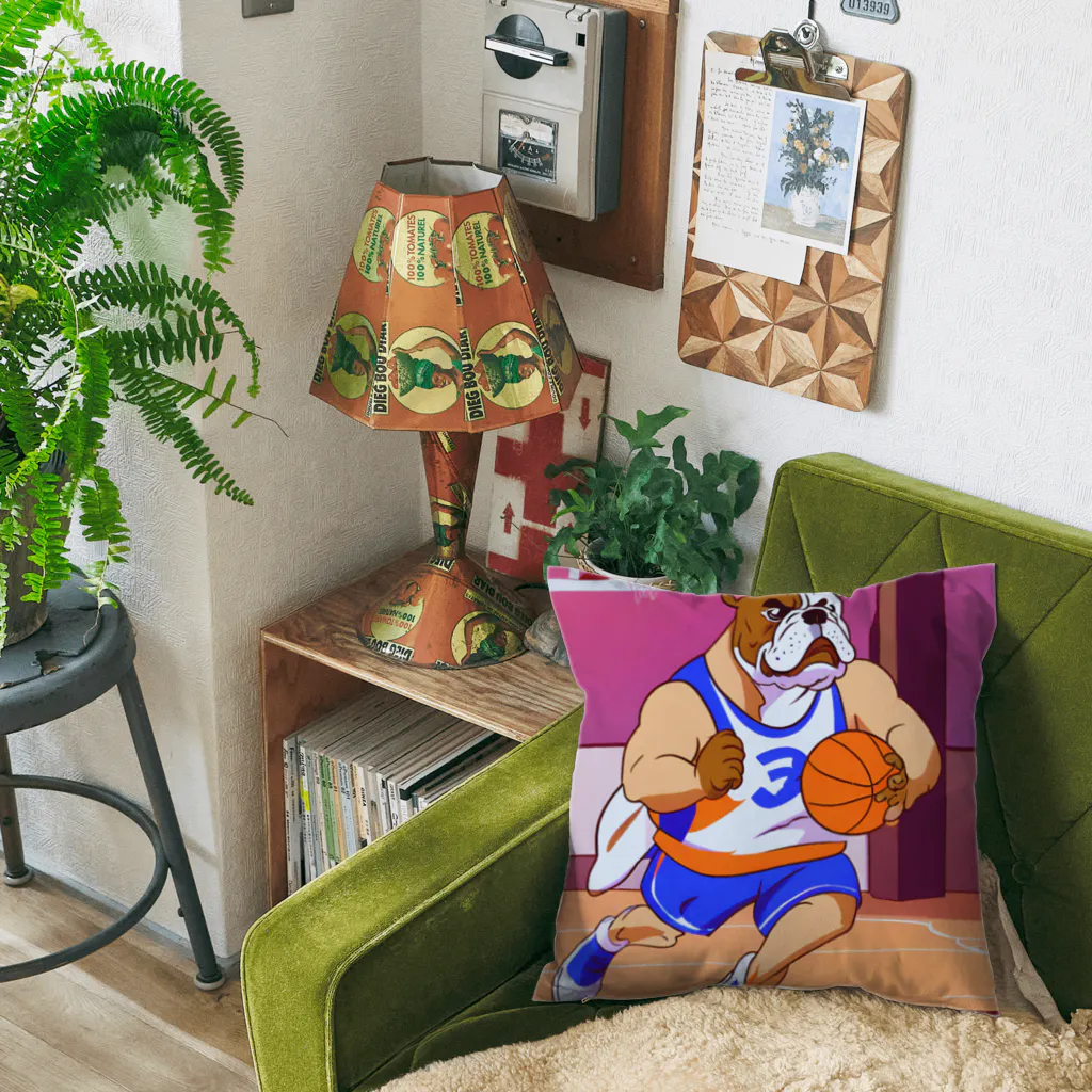 アニマルデザインのバスケットボールプレイヤーブル Cushion