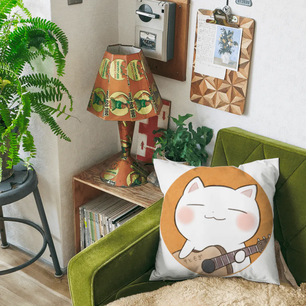 sotomogiのもぎねこofficialアイコングッズ Cushion