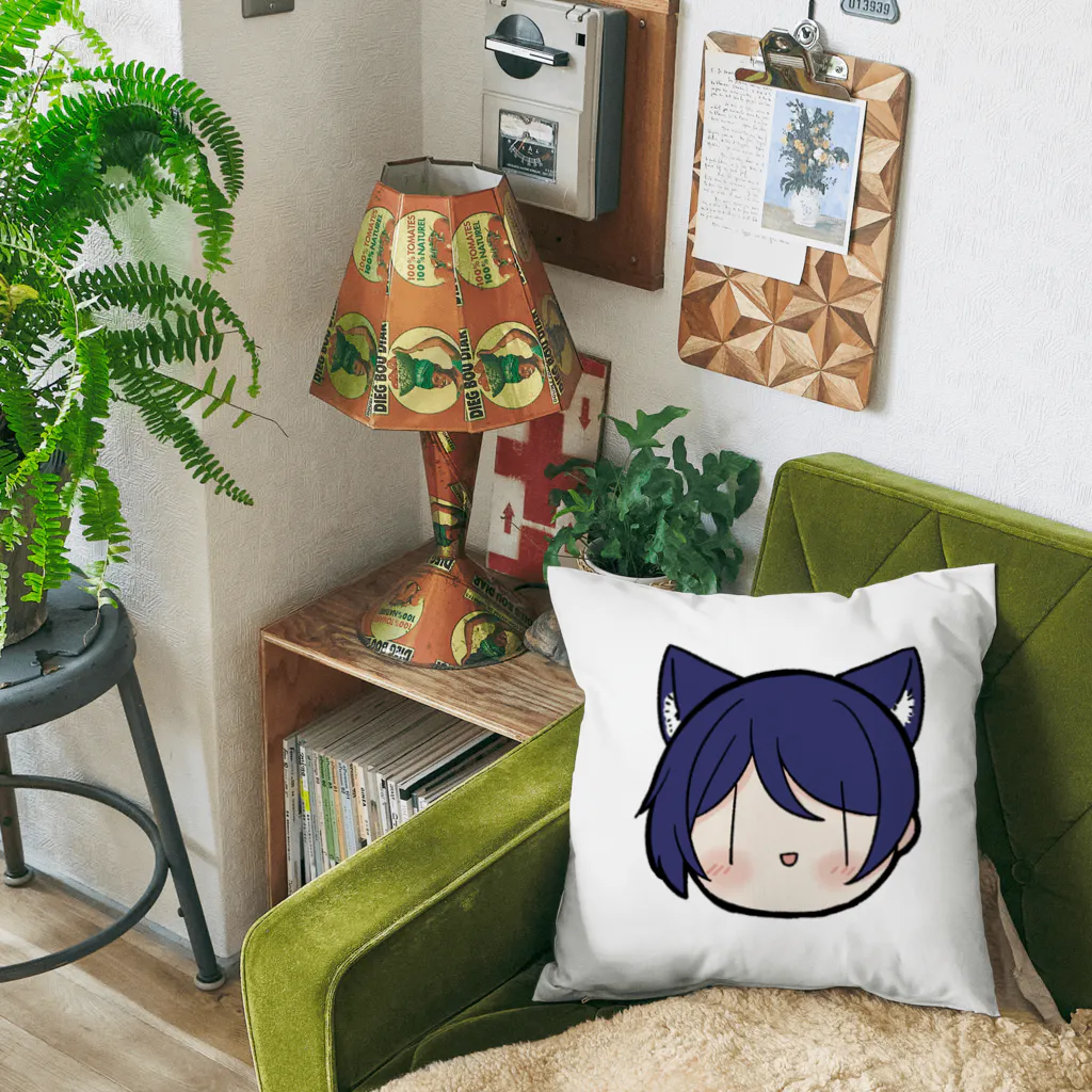 ビビリ代表りとのケモりと Cushion