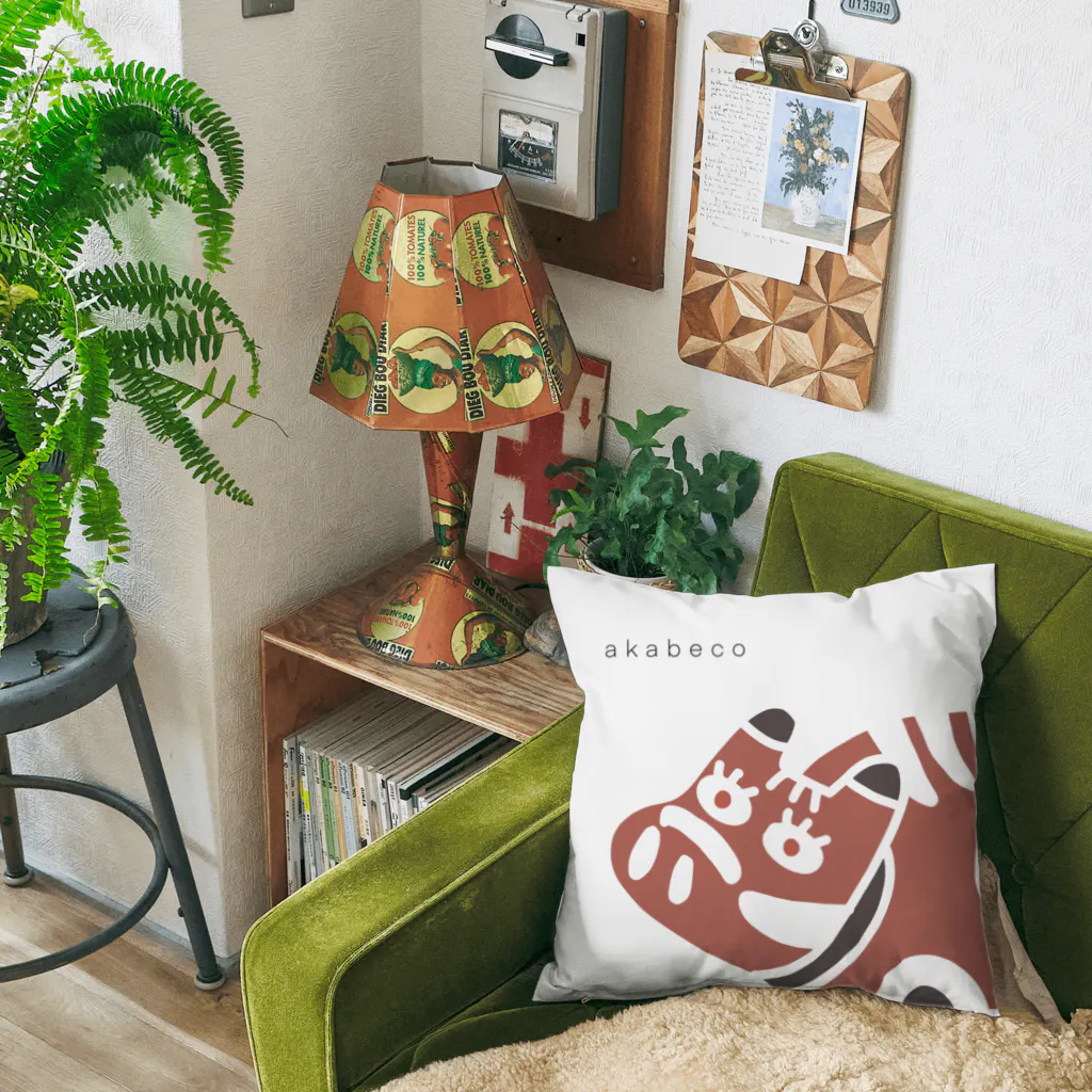 とーる 🇯🇵akabeco/animals/graffitiのakabecoドアップ Cushion