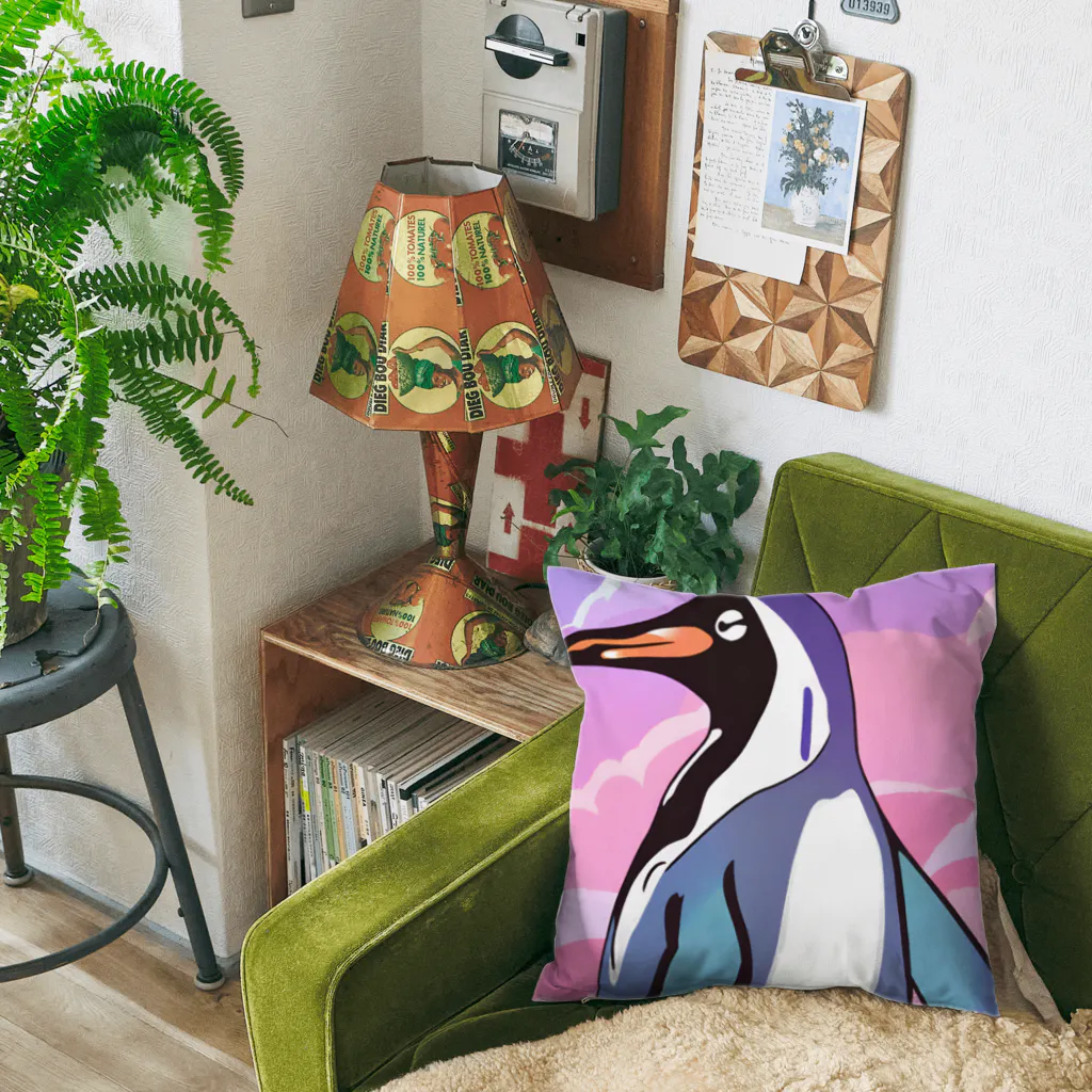 genki121227のお茶目なペンギン Cushion