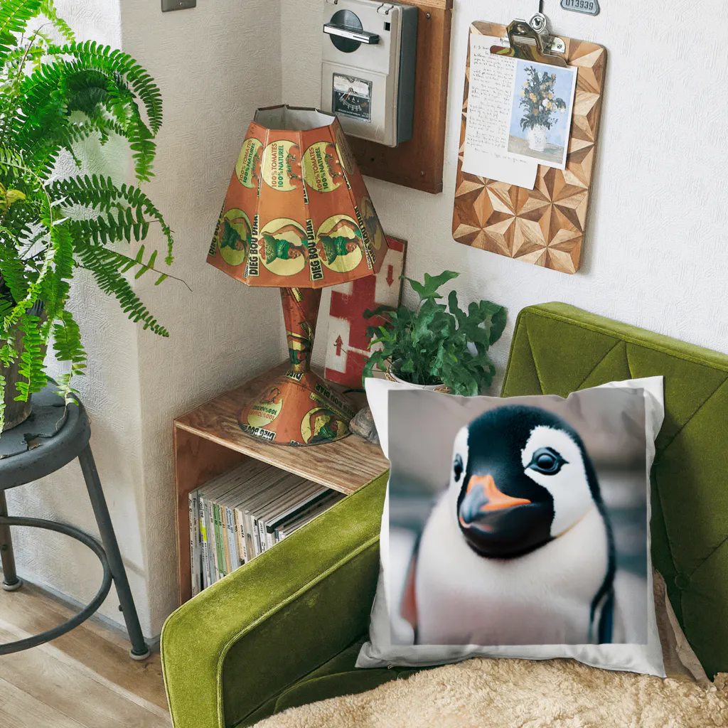 kiyoshi☪︎のペンギンくん(・⊝・) Cushion