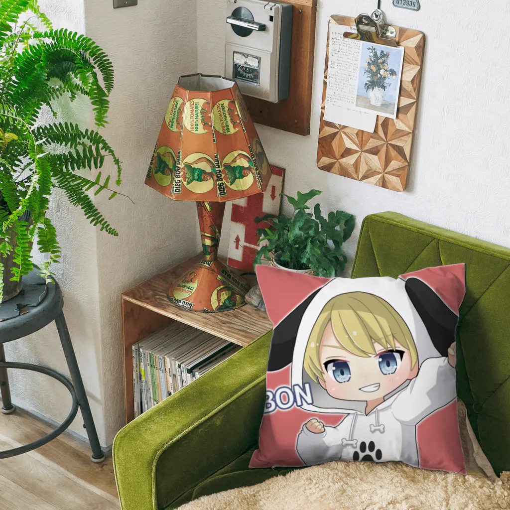 BONのグッズ売り場の新BONアイコングッズ Cushion