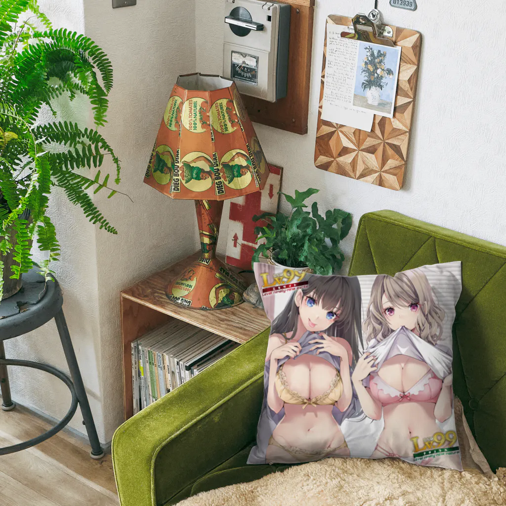 「トイズハート」公式グッズストアのレベル99エキサイトとナチュラル クッション（トイズハート） Cushion