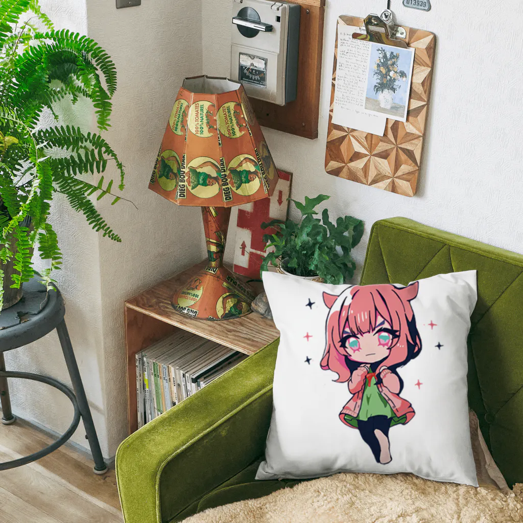 気のせい森の精のめんだち Cushion