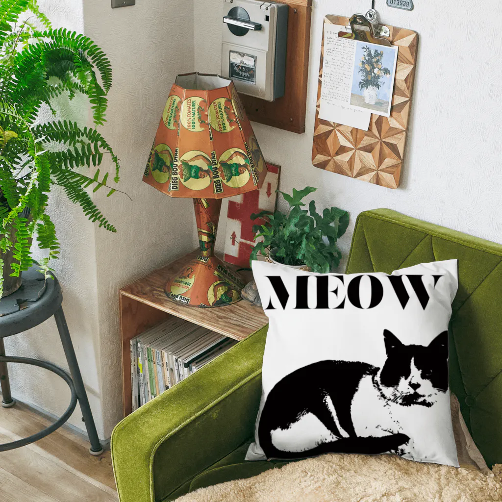 野良猫アーカイブのMEOW Cushion