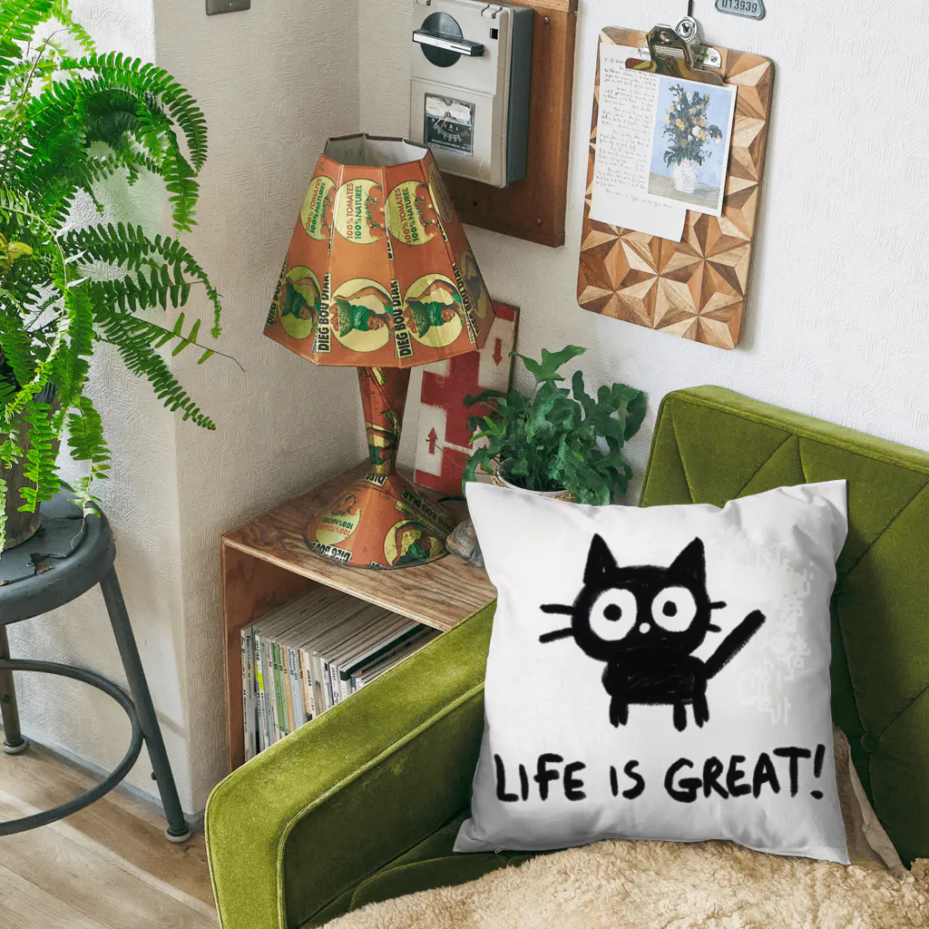 Super_BluemoonのLife is Great !　素晴らしき人生2 Cushion