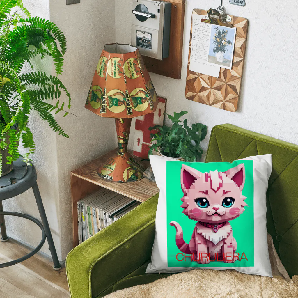 chururieraの子ねこのチュルリエラくん Cushion