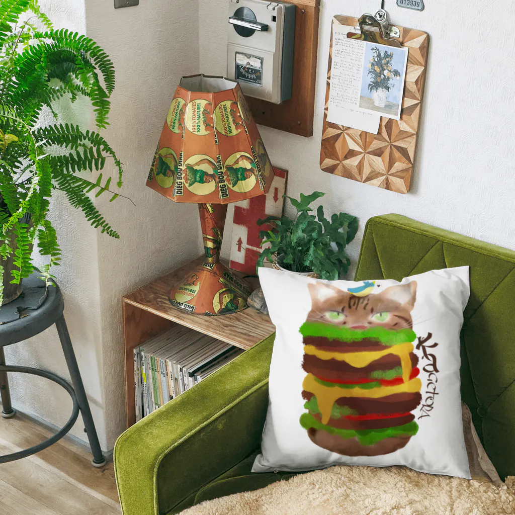 PONTE NOTTEの景虎びっくりバーガー Cushion