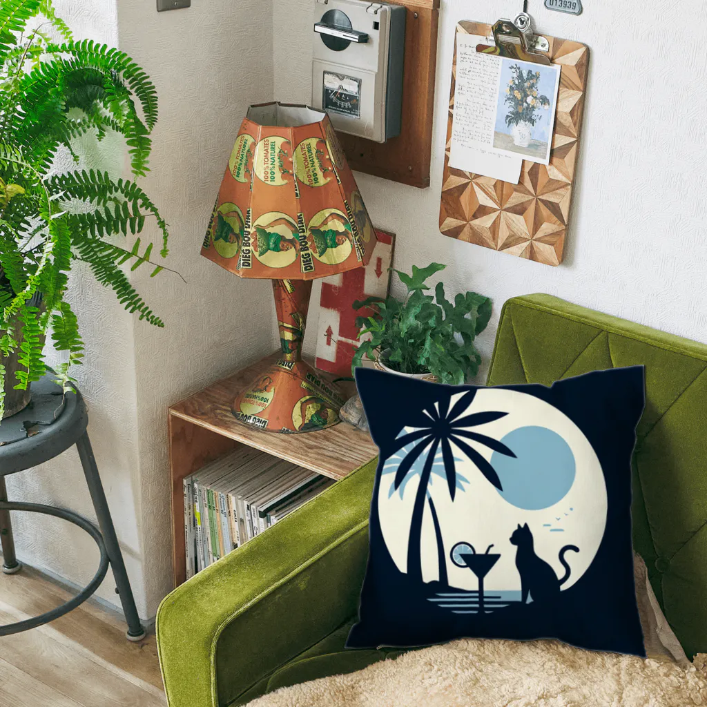 Super_Bluemoonのノスタルジックな広告風🎵 Cushion