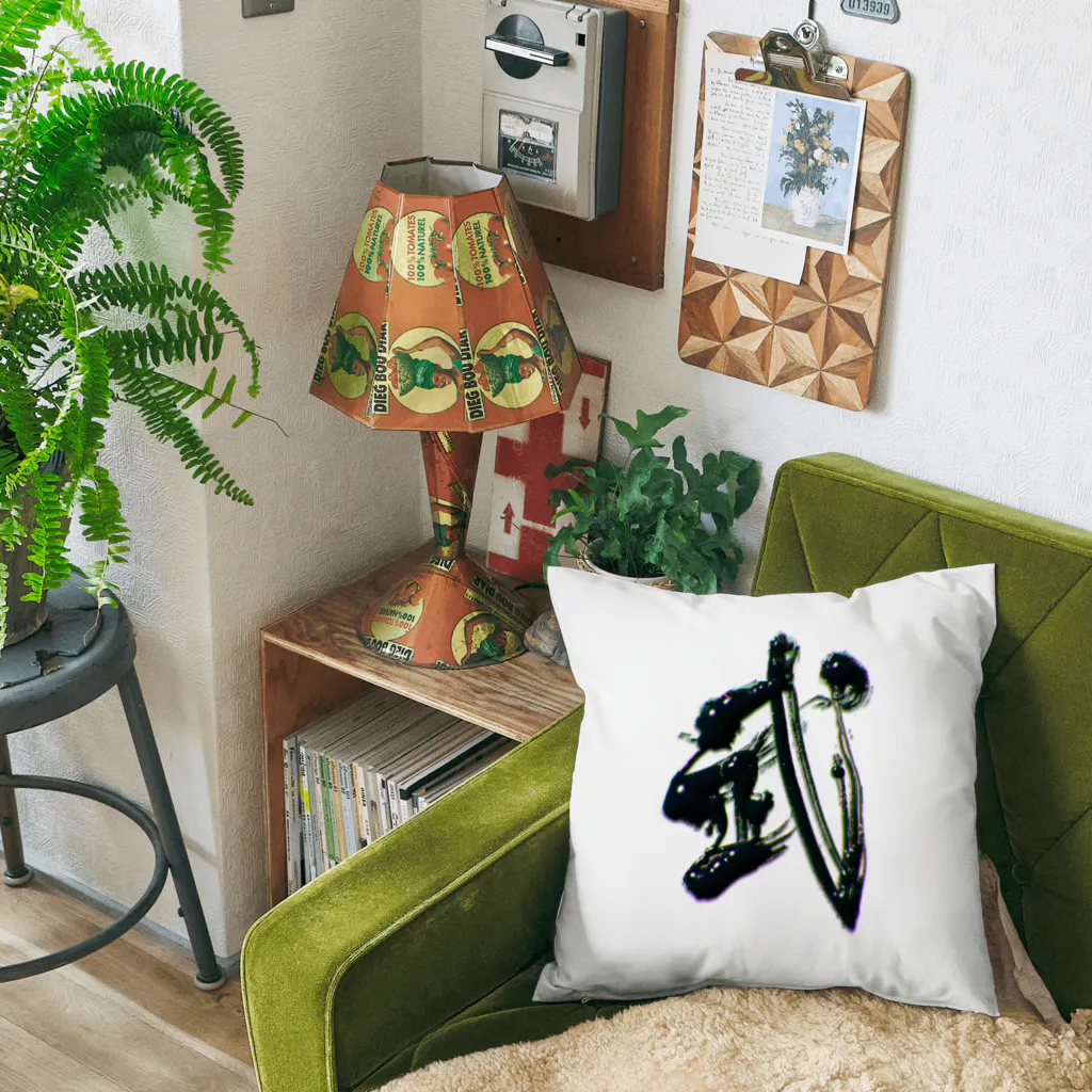 calligra_rtの【武】just a Japanese SAMURAI Cushion