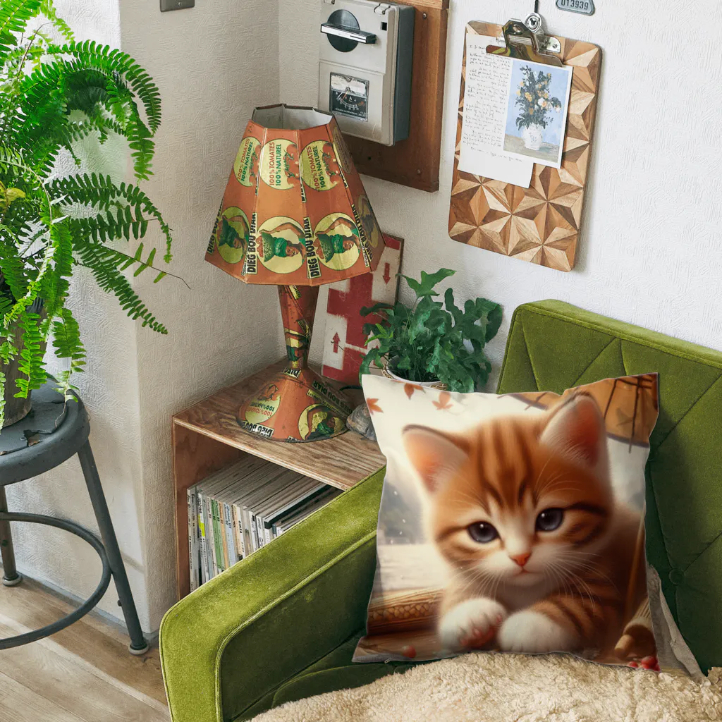 kangekiの遊ぶにゃんこNo.5 Cushion