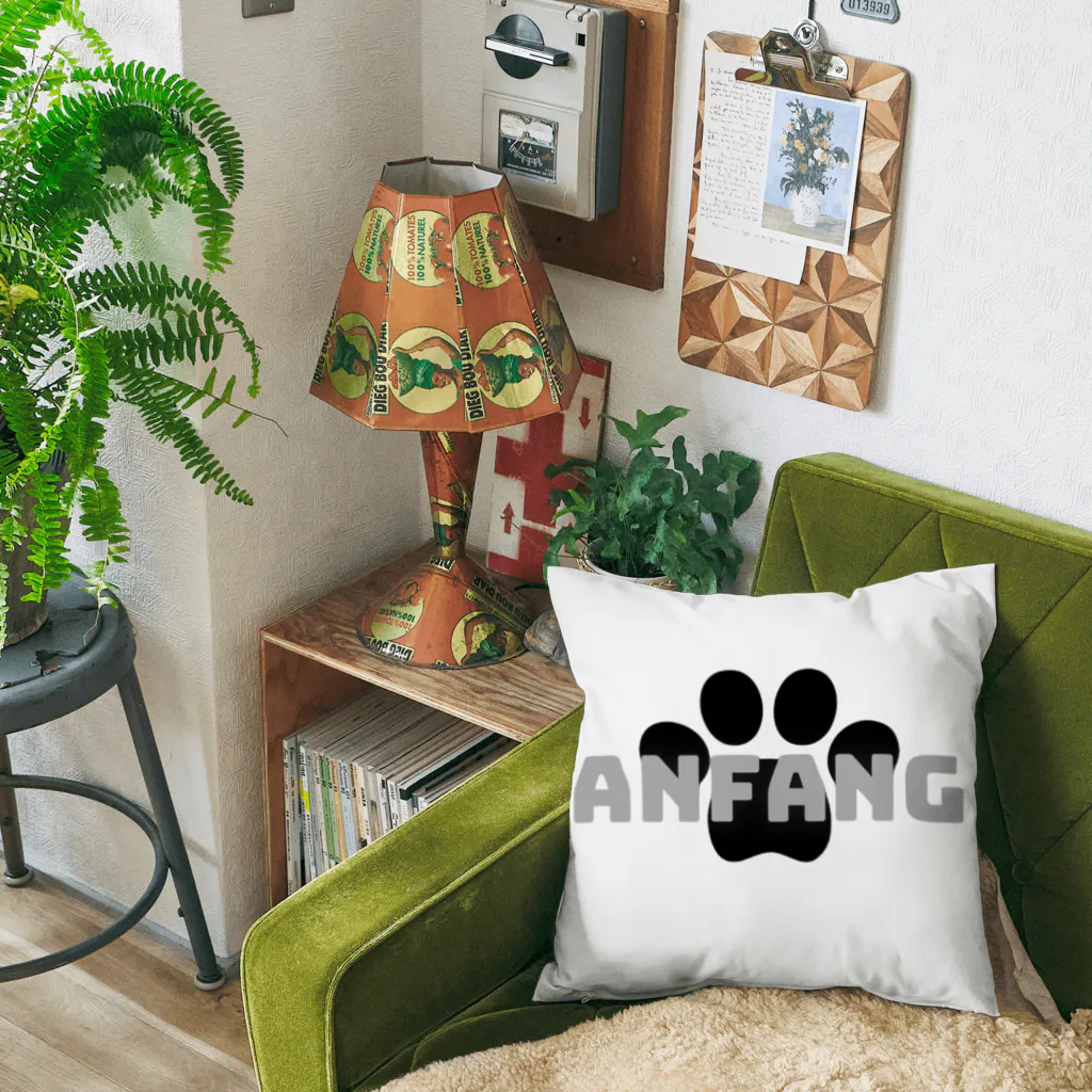 ANFANG のANFANG Dog stamp series  Cushion