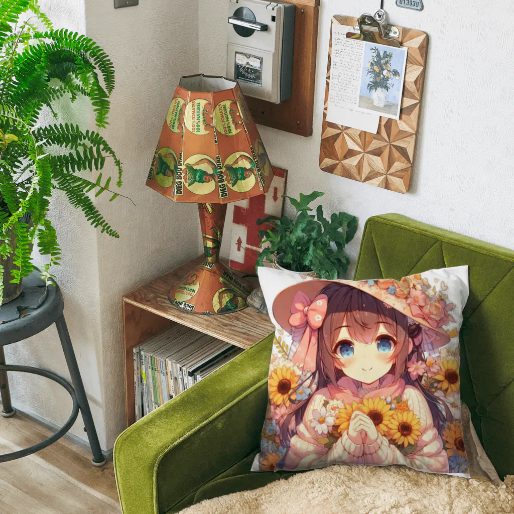 akipoyoのフローラ ちゃん Cushion