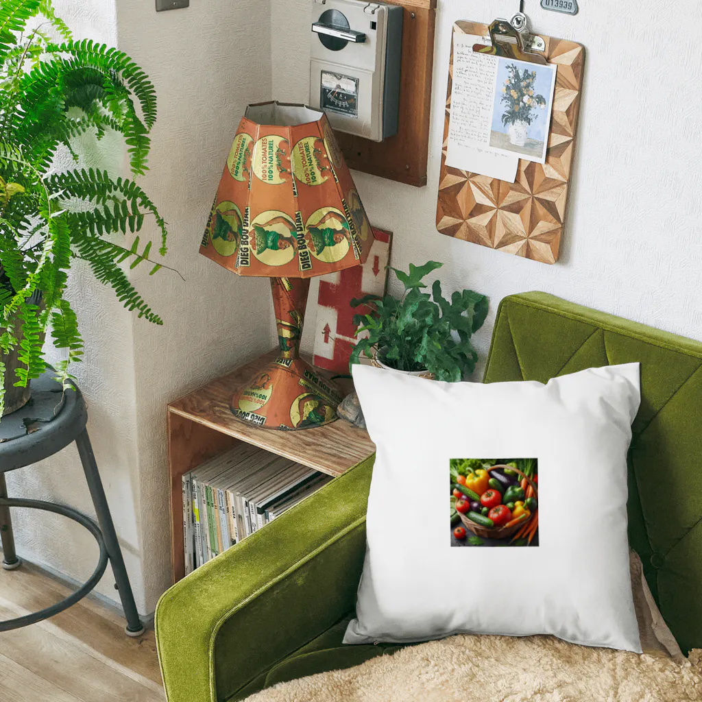 powerful777の新鮮な野菜 Cushion