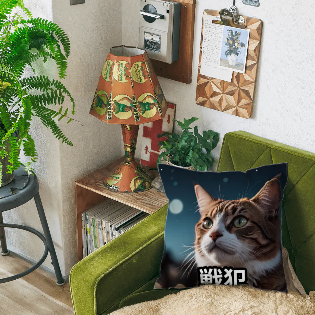 rurifuのゲーミング猫 Cushion