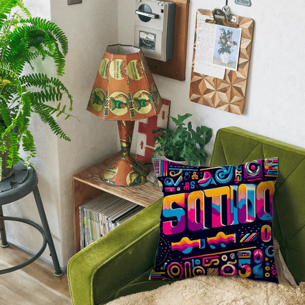 nuuartの1980年代のレトロフォント Cushion