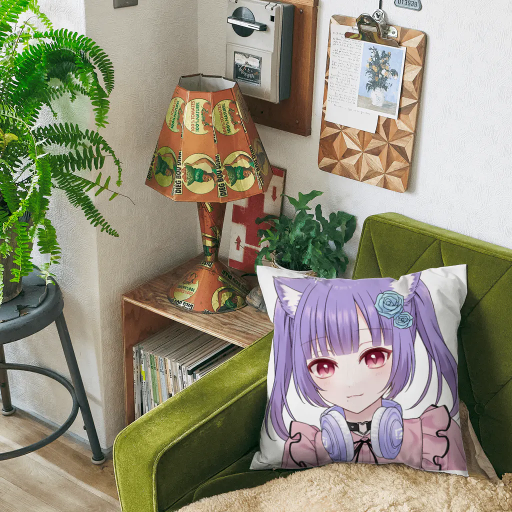 猫耳少女のなぎさ Cushion