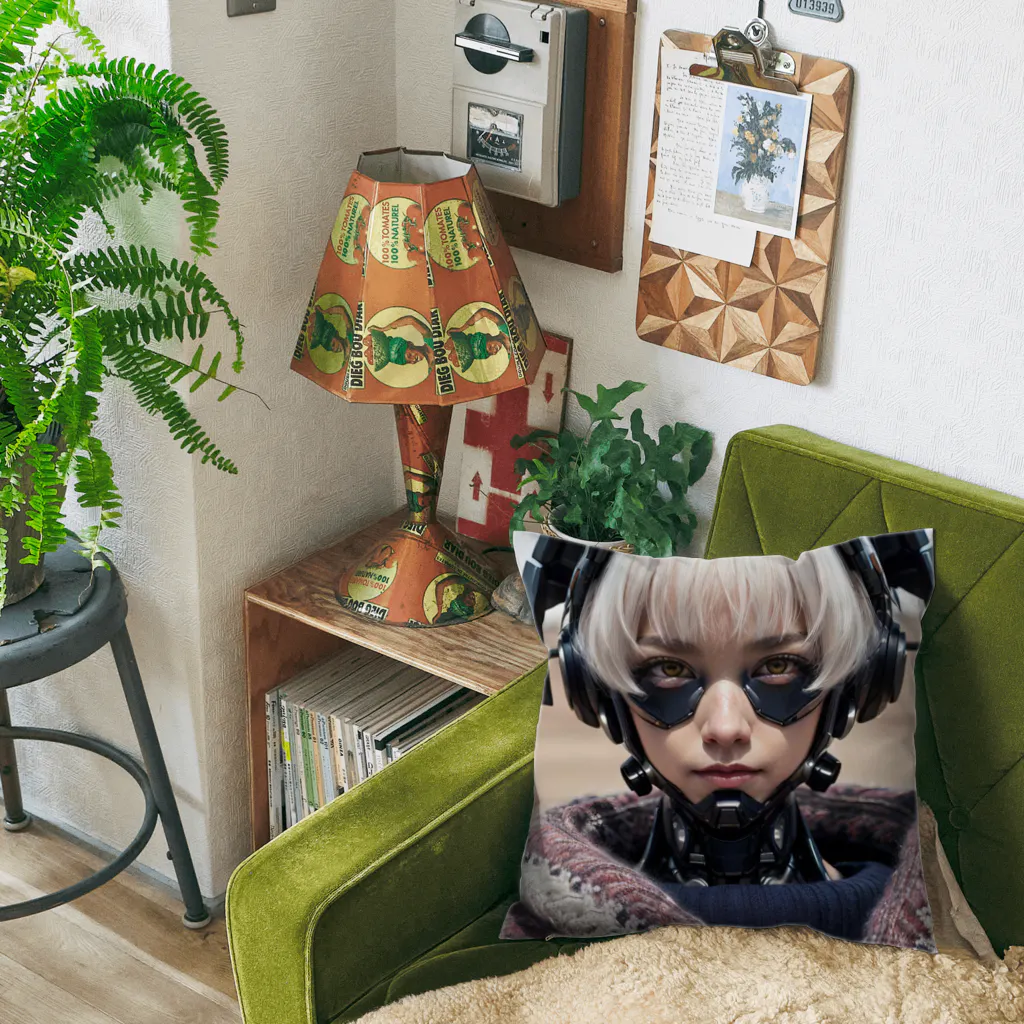 LONGSTONEのメカっ娘　リアル Cushion