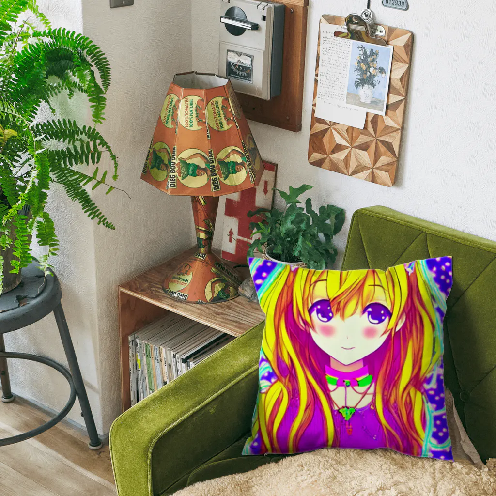 きゅぴきゅぴガールの金髪優しげ★きゅぴきゅぴガール Cushion