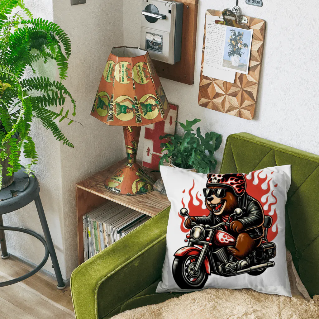 kuma-bikerのKuma.Biker Cushion