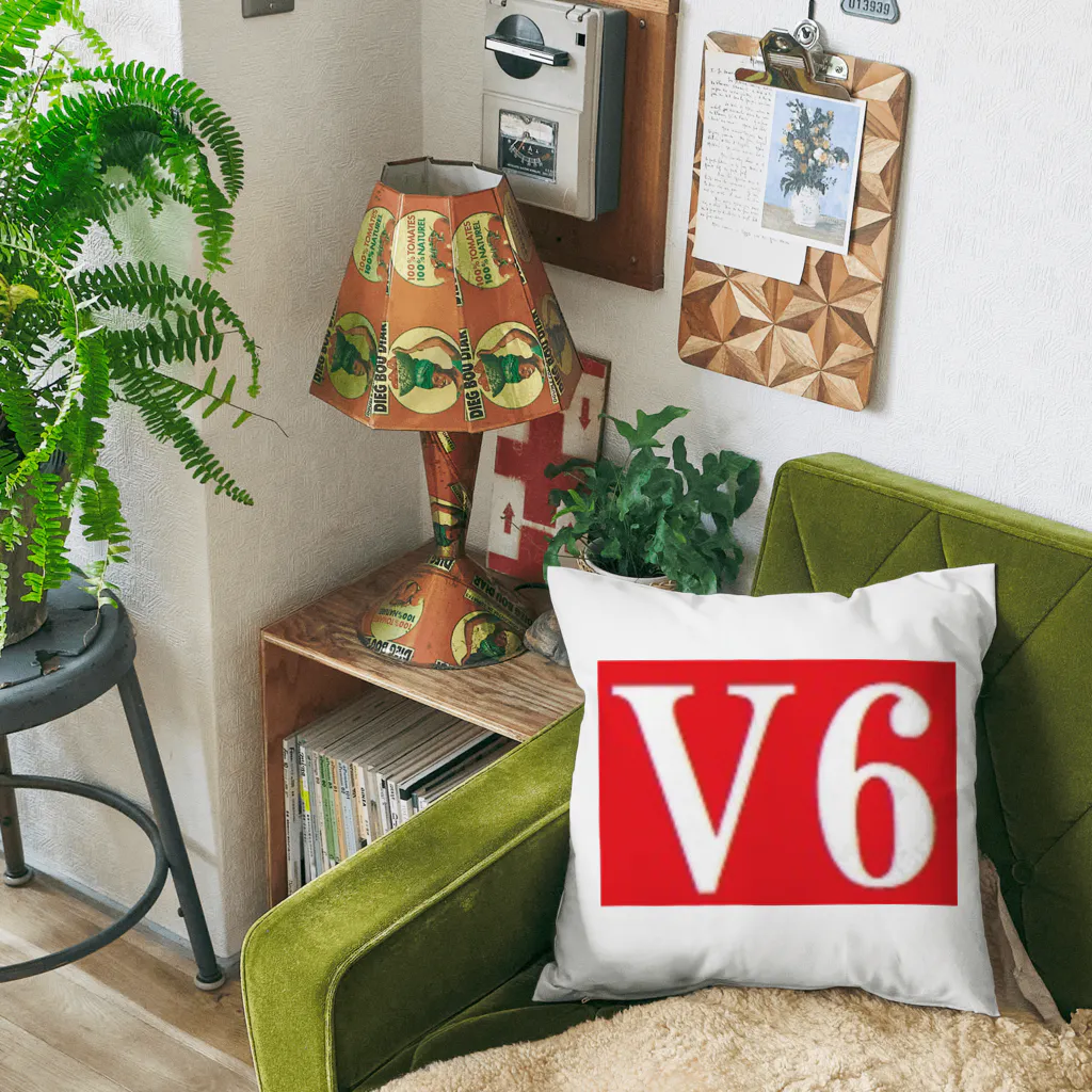 アメリカンベース のV6  グッズ　(ヴイロク) Cushion