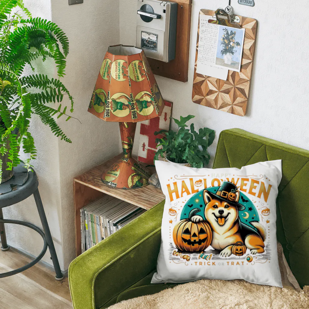 Naoki21のDOG x HALLOWEEN 02 Cushion