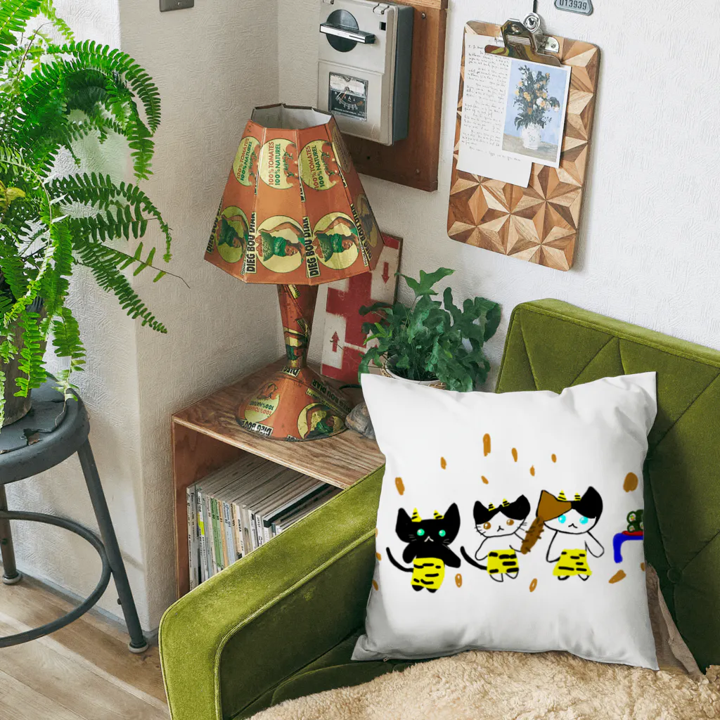 DaijobuGoodsの節分ネコ😍 Cushion