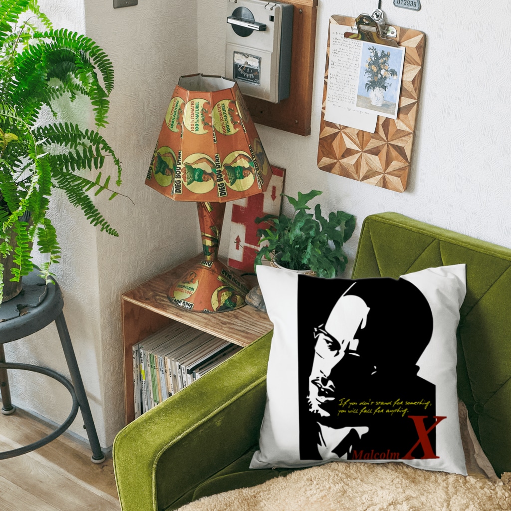 JOKERS FACTORYのMALCOLM X Cushion