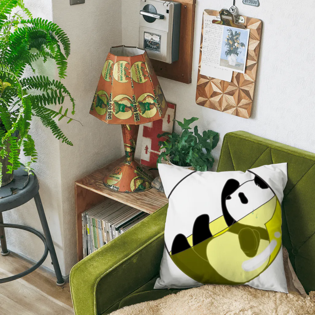 🐼なご🐼のカプセルinパンダ Cushion