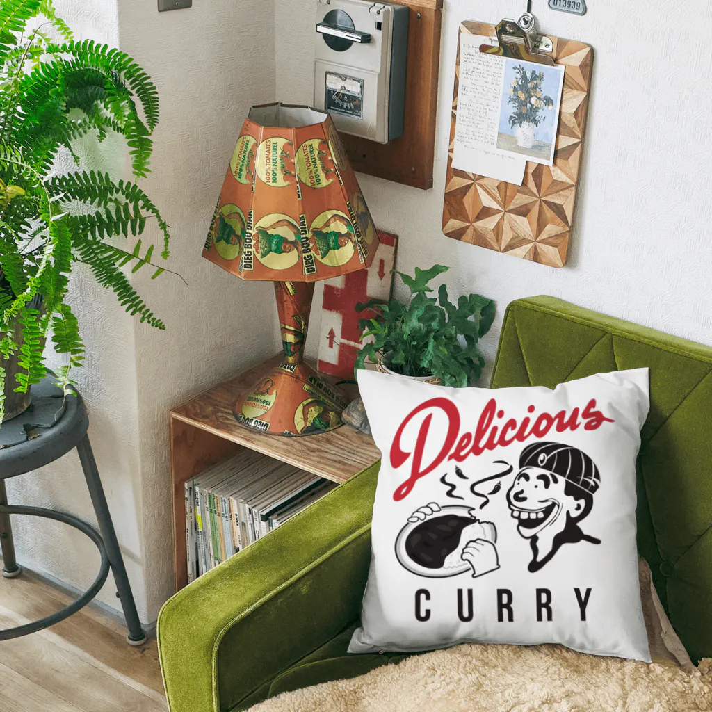 🥄酒とカレー 百人町スプーン🥄(ex.RHiME)のDelicious Curry logo Cushion