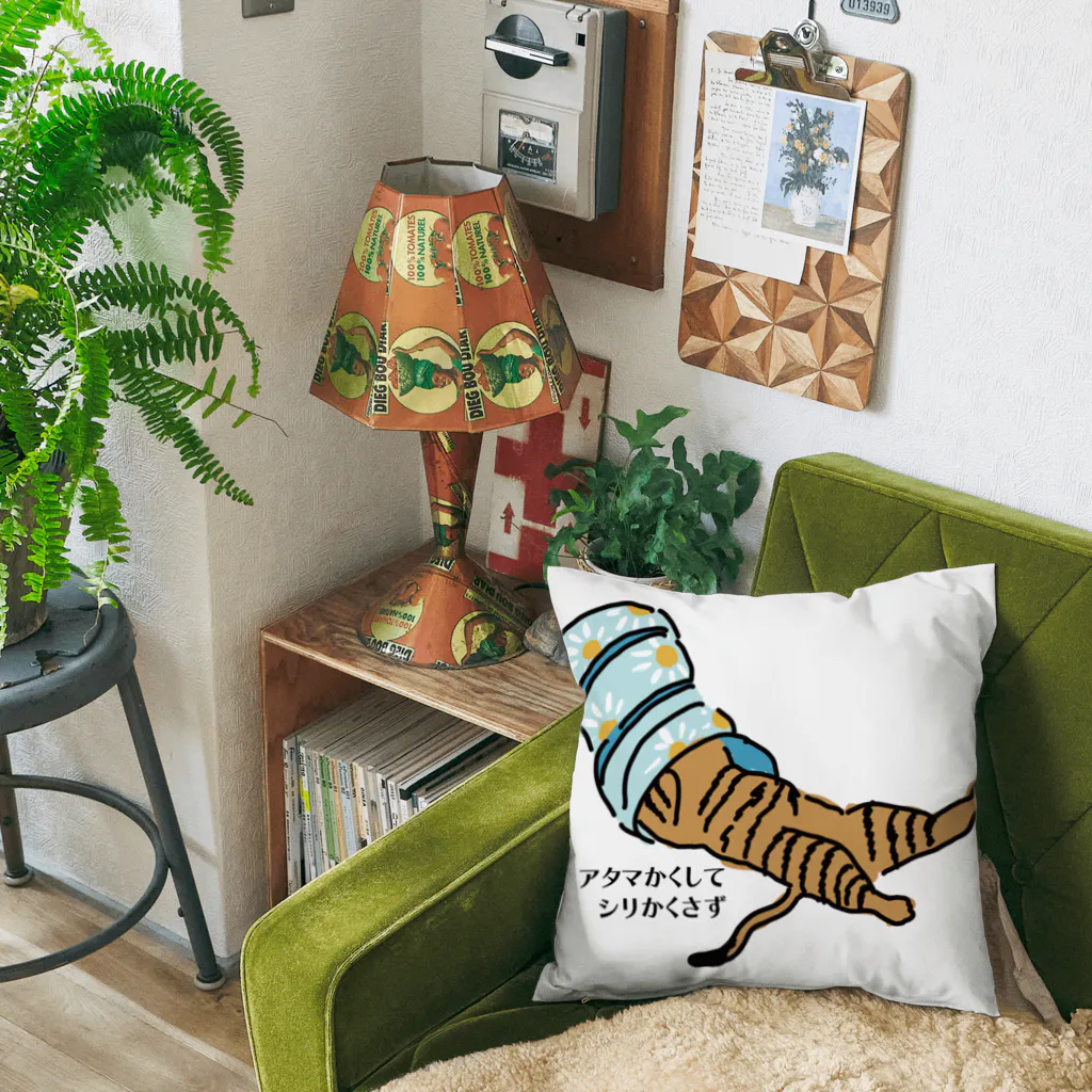 psprout design labのあたまかくしてしりかくさないマルコ Cushion