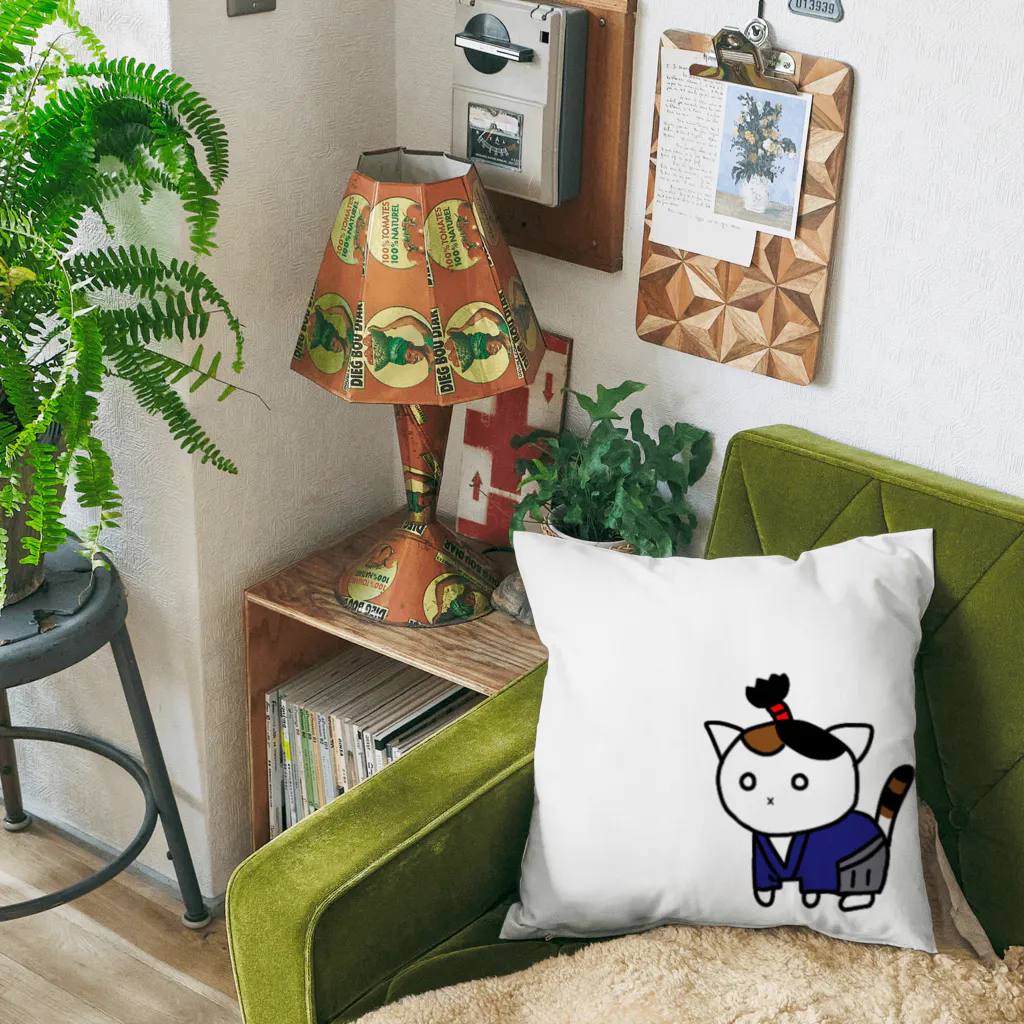 SHOP ベアたんの猫侍 Cushion