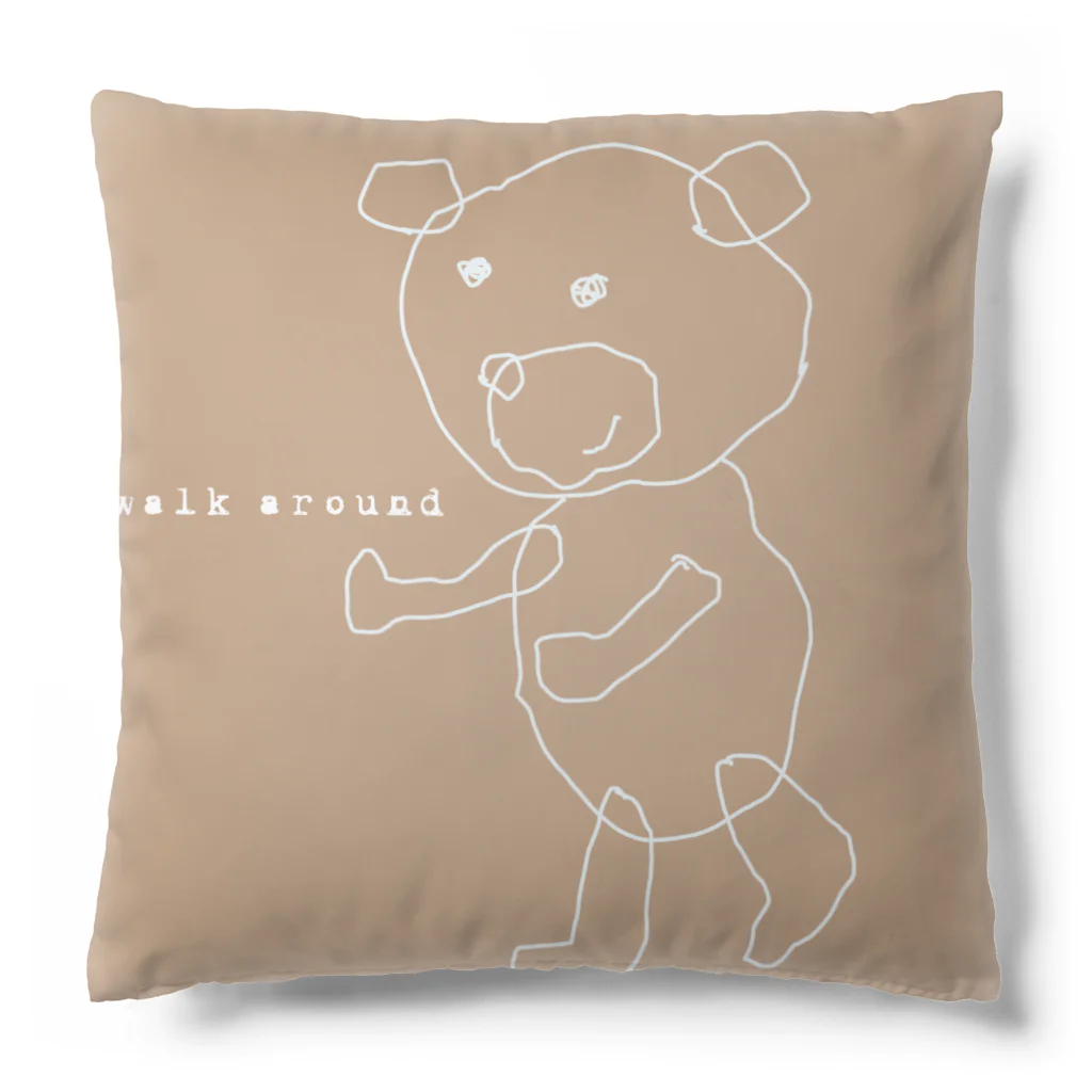 charlolのwalk around ベージュ Cushion