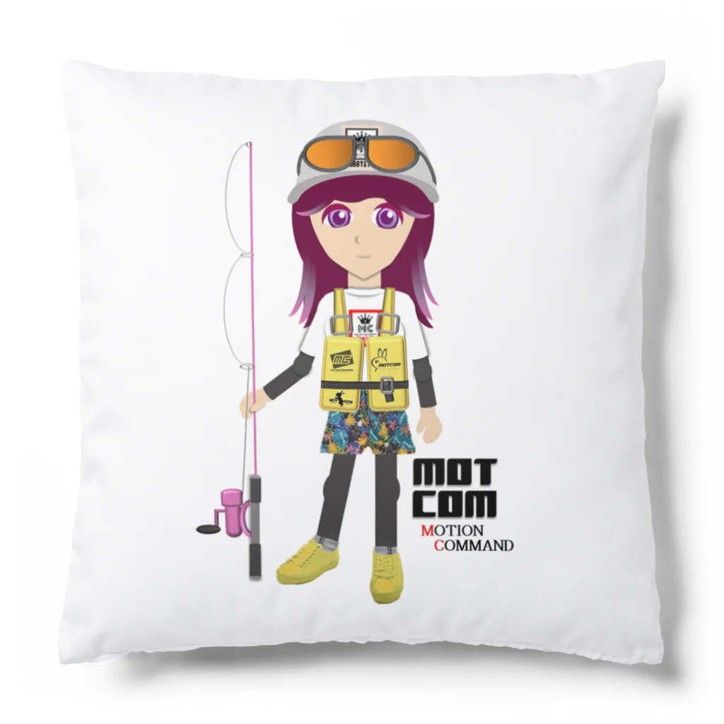 MOTCOM Winkel+の釣りガール　Fishinggirls Cushion