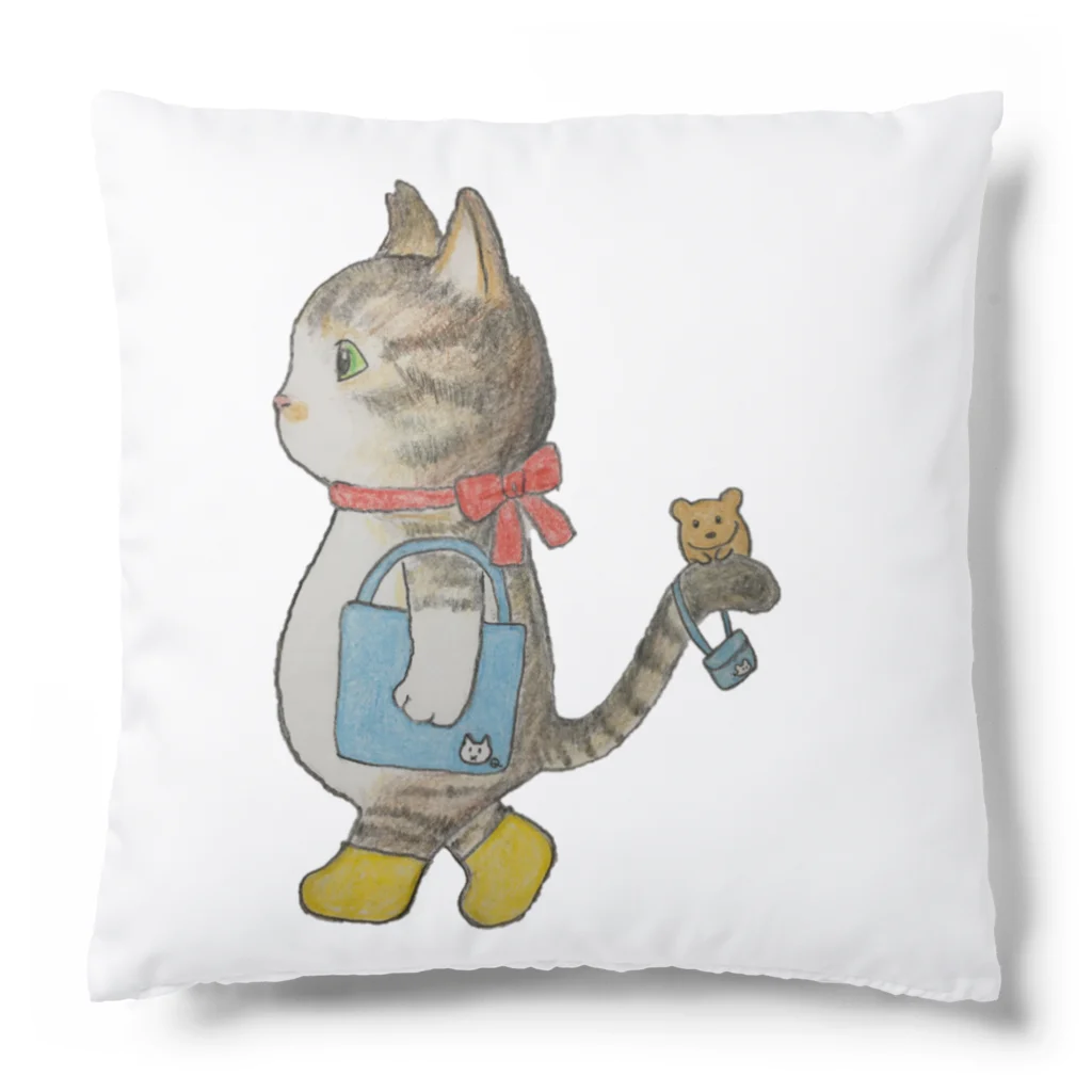 KOBEアニマルレスキューPinkyの保護猫きゅうたのおつかい Cushion