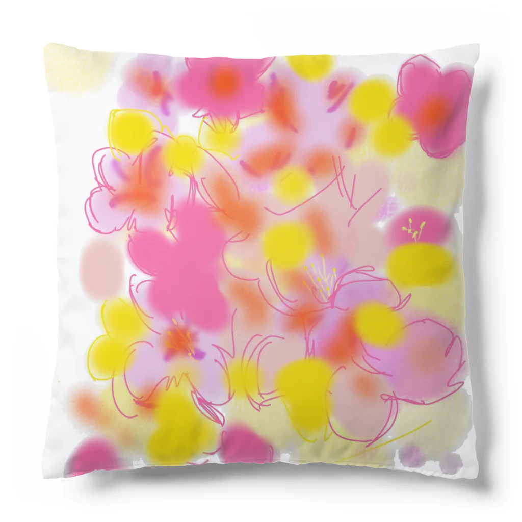 たっきゅうクラブの花 Cushion