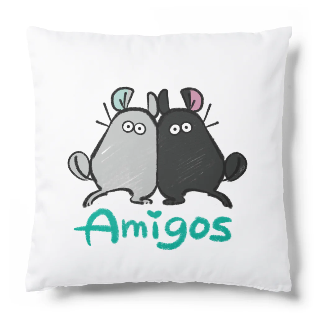 Líneas de aska “Askaの紙上絵”のLos amigos(友達) Cushion