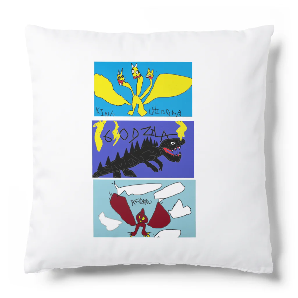 jeannettejeannetteのMonsters怪獣 Cushion