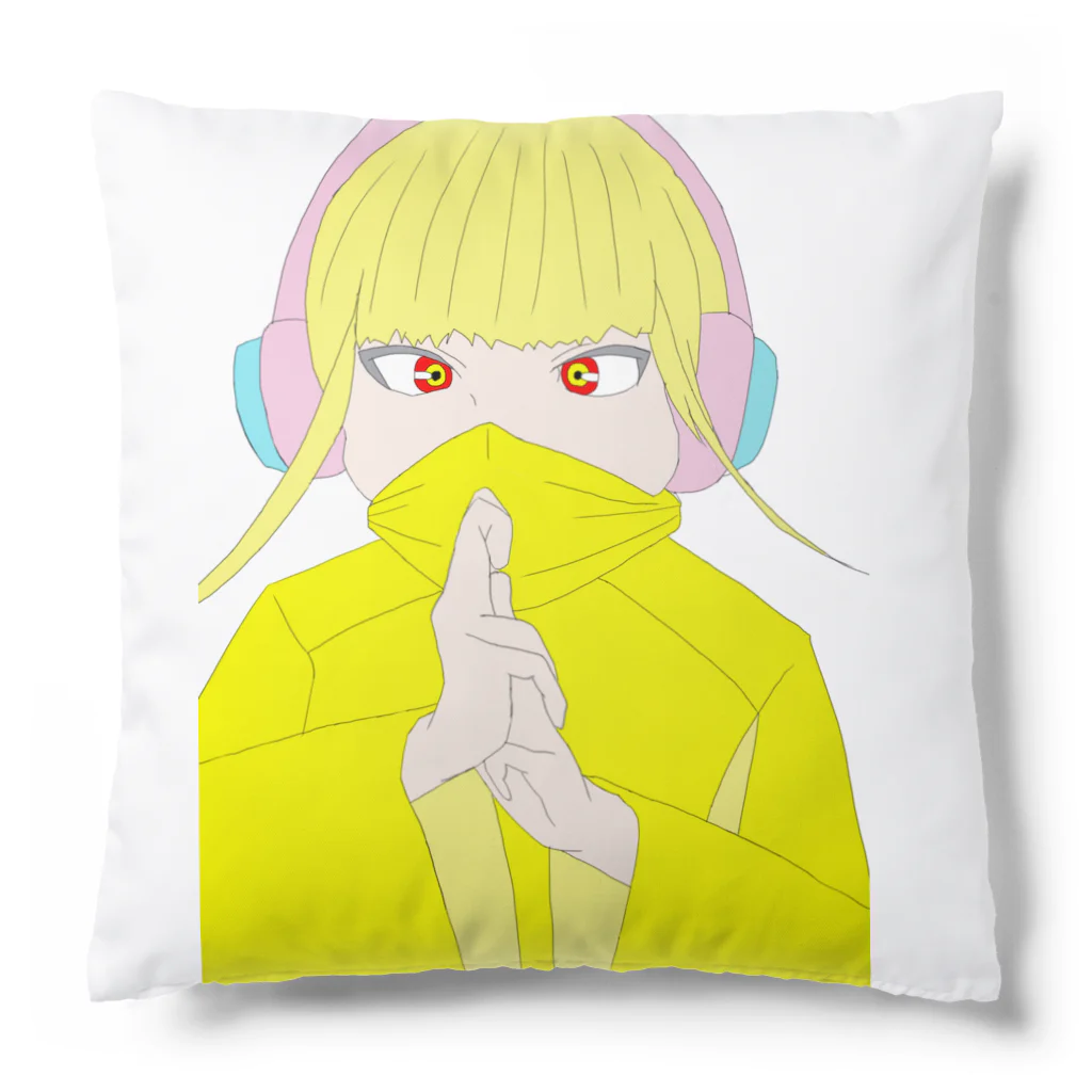 えんがわの音忍（黄） Cushion