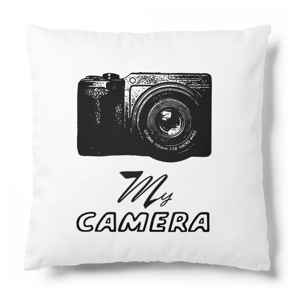 boldandnewのカメラ（My canera）_No.004_BK Cushion