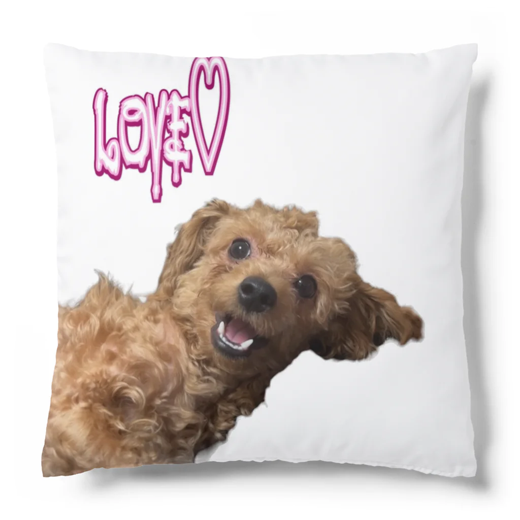 Ru.xxxのトイプードル☆Ru.LOVEクッション Cushion