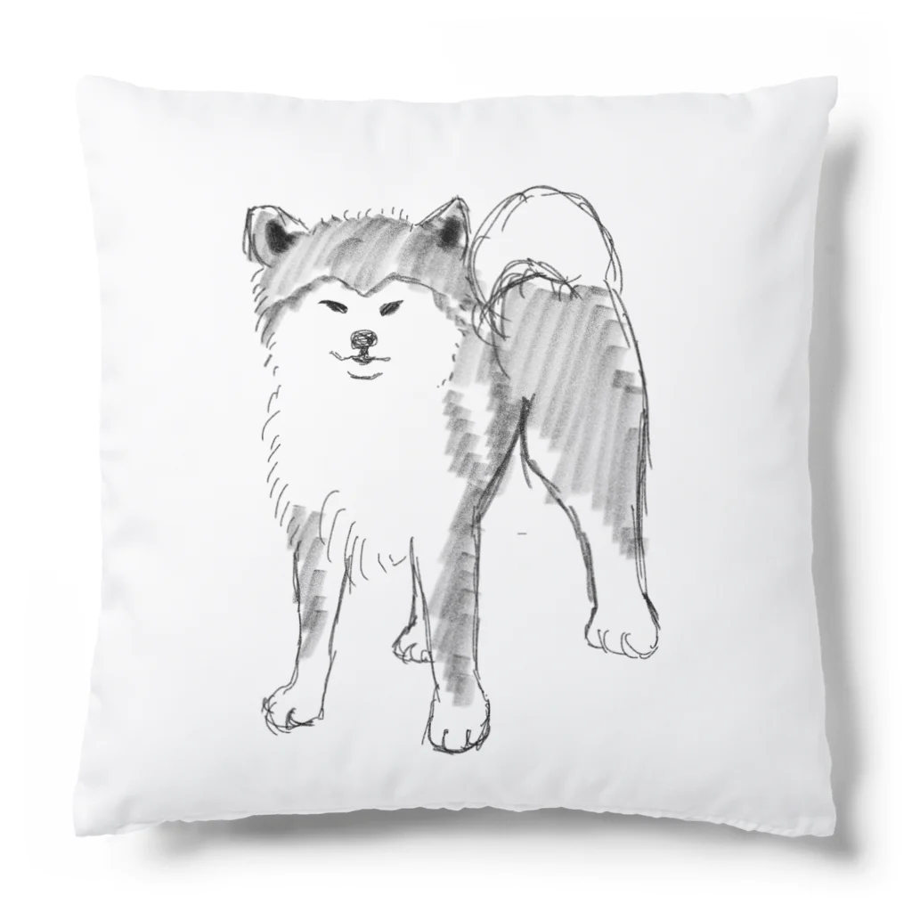 BlumeBellの鉛筆秋田犬 Cushion