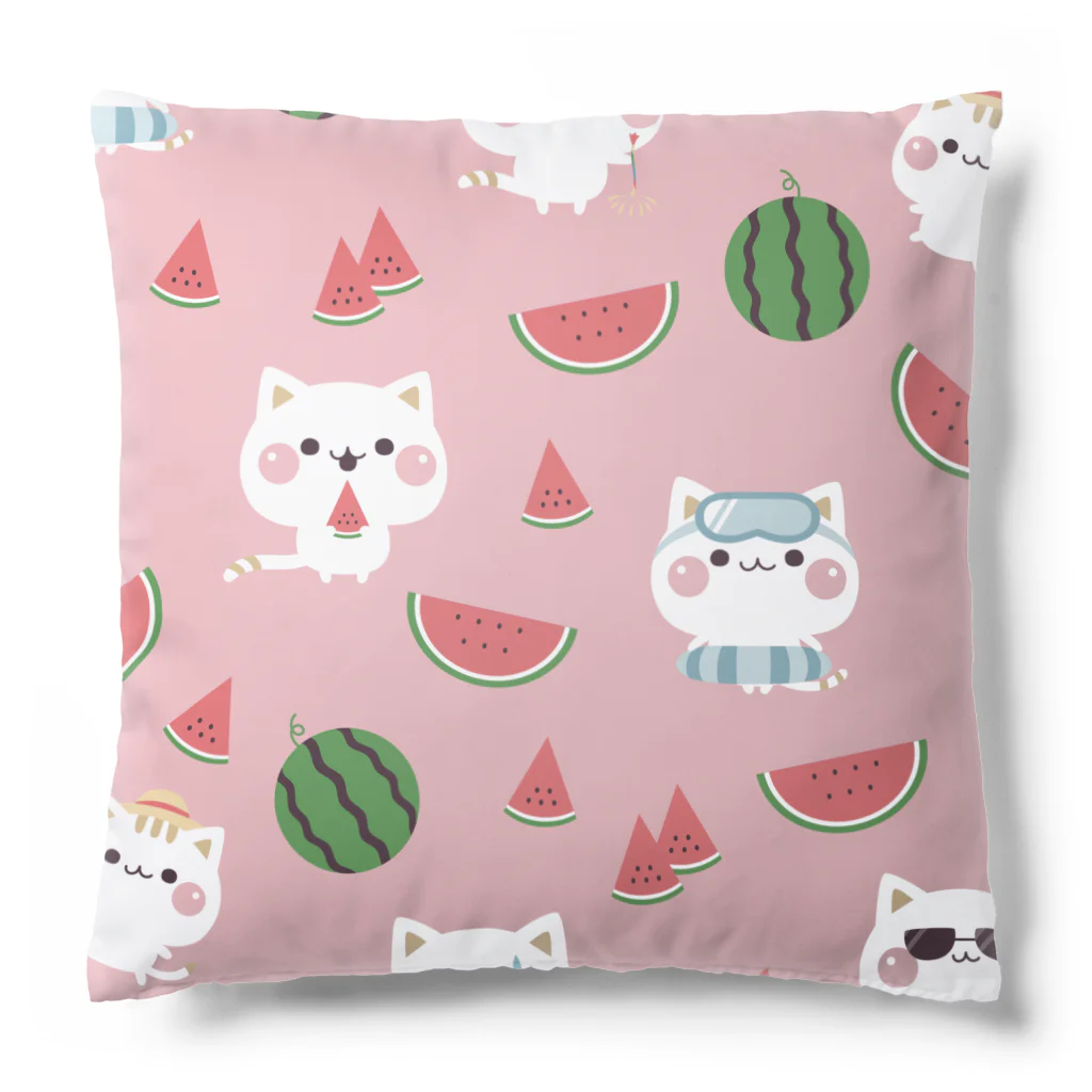 DECORの気づかいのできるネコ Cushion