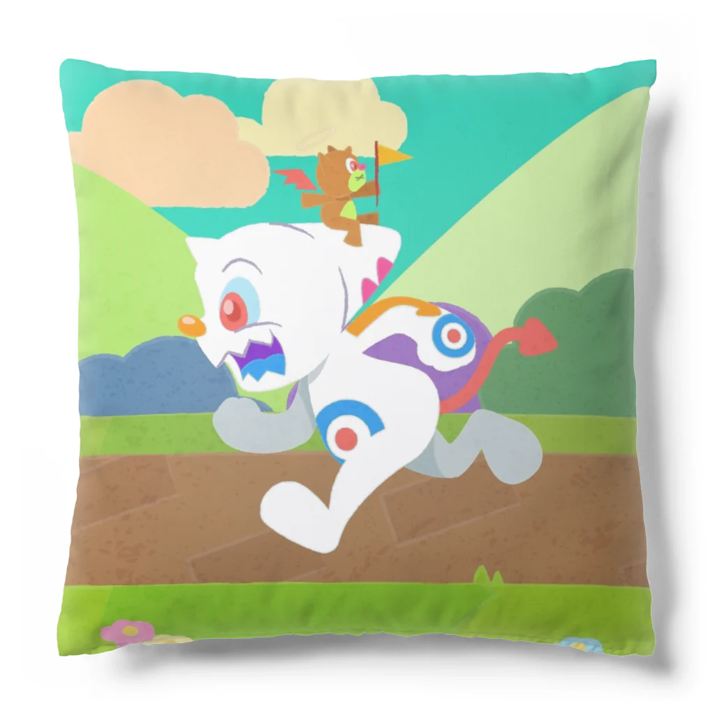 SimbaStudio ShopのRun Avill and Tale Cushion