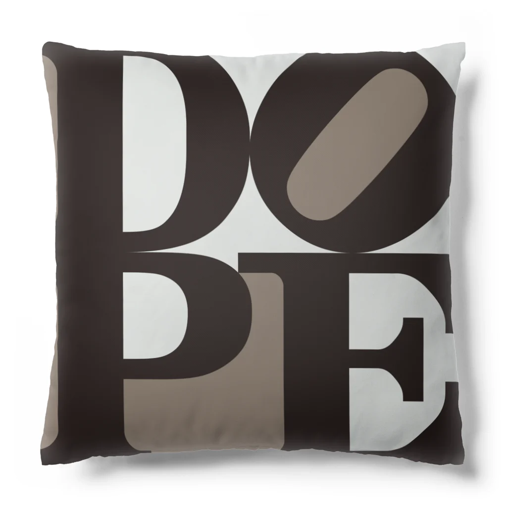 Mohican GraphicsのDOPE BROWN（両面P） Cushion