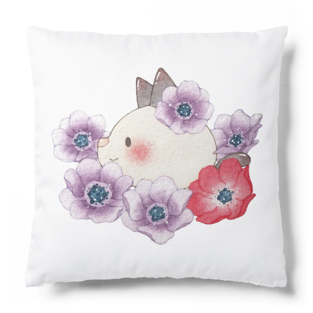 ばすか店のアネモネのことば・紫 Cushion