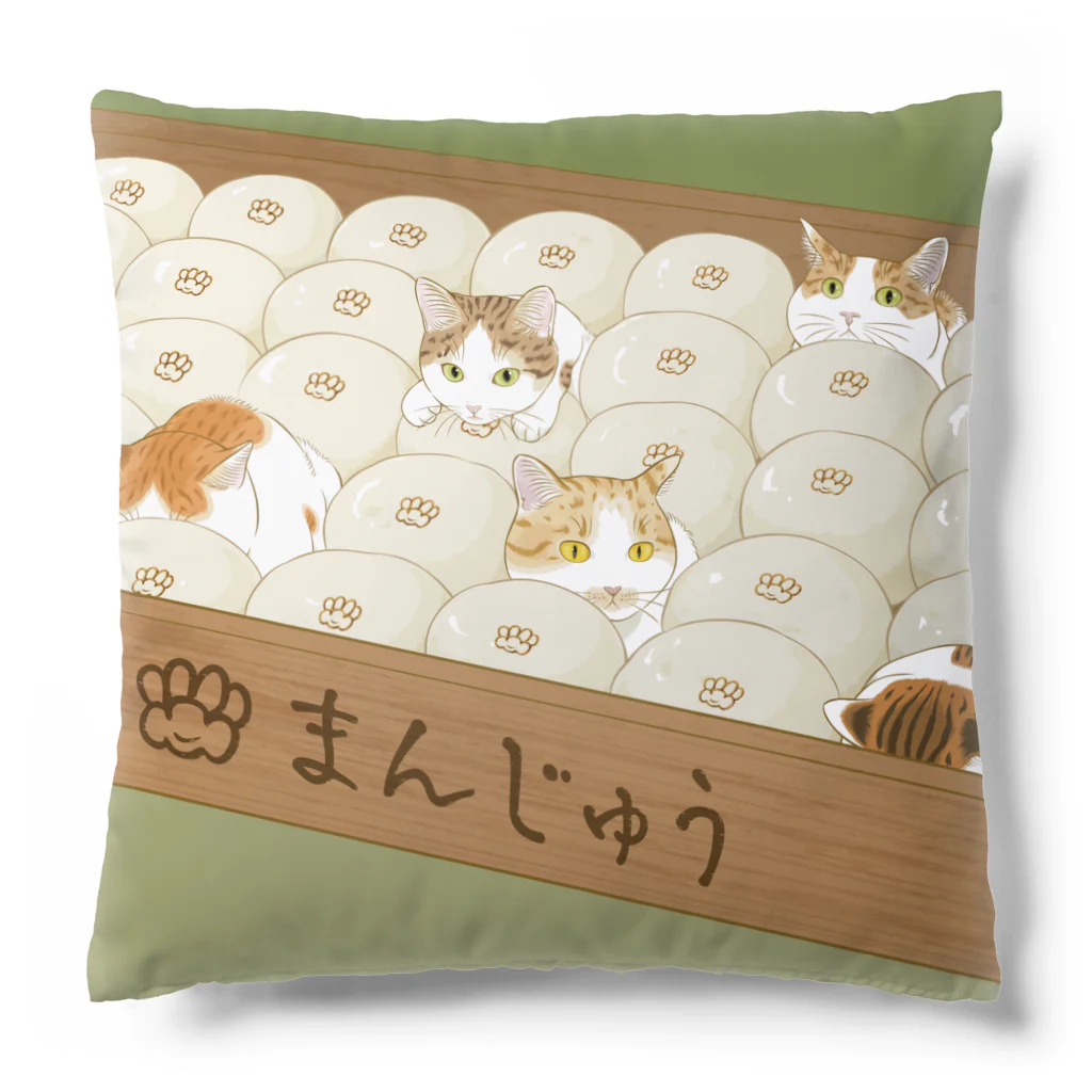 元祖ふとねこ堂のまんじゅう Cushion